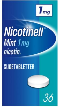 Nicotinell 1 mg sugetabletter mint 36 stk