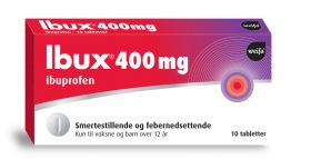Ibux 400 mg tabletter 10 stk