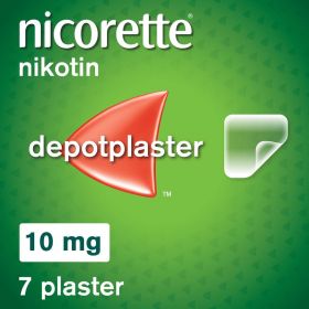 Nicorette 10 mg/16 timer depotplaster 7 stk
