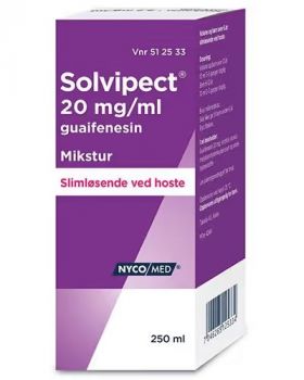 Solvipect 20 mg/ml mikstur 250 ml