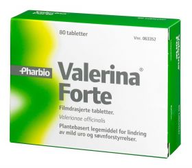 Valeriana Forte Tabletter 80 stk