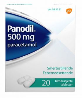 Panodil Tabletter 20 stk 500mg