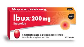 Ibux 200 mg kapsler 20 stk