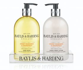 Baylis & Harding Sweet Mandarin & Grapefruit Hand Wash/Body Lotion 2x500 ml