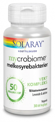 Solaray Mycrombiome 30 kapsler