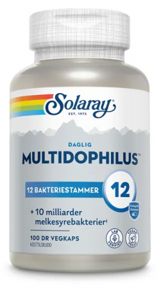Solaray multidophilus 12 100 kapsler