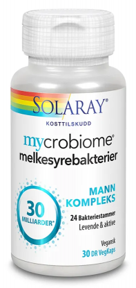 Solaray mycrobiome mann kompleks 30 kapsler