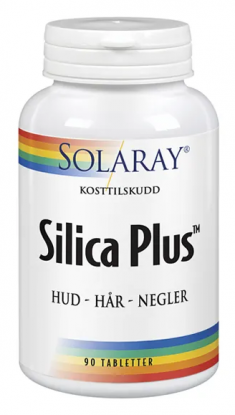 Solaray silica plus 90 tabletter