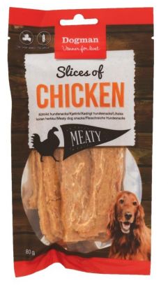 Dogman Slices of chicken 80g