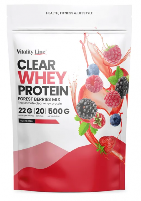 Vitality Line Clear Whey Forest Berries Mix 500 g
