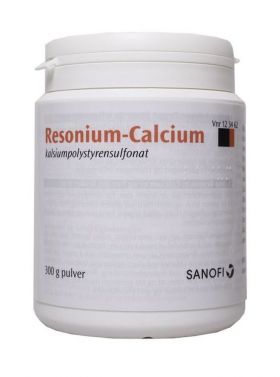 Resonium-Calcium pulver til mikstur/rektalvæske 300 g