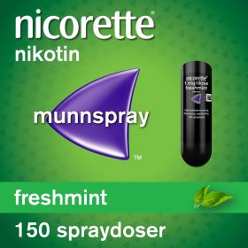 Nicorette 1 mg/dose munnspray freshmint 150 doser