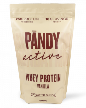 Pändy Whey proteinpulver vanilje 600 g