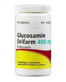 Glucosamin Orifarm 400mg tabletter 90stk