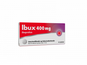 Ibux 400 mg tabletter 10 stk