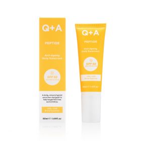 Q+A Peptide SPF 50 Renewing Face Sunscreen 50 ml