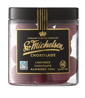 Lakriskuler m/Hvit Sjokolade & Chilli 150g