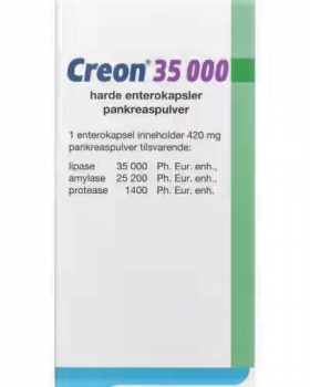 Creon 35000 harde enterokapsler 100 stk