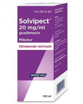 Solvipect 20 mg/ml mikstur 100 ml