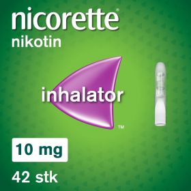 Nicorette 10 mg/dose inhalator 42 stk