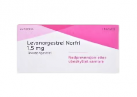 Levonorgestrel Norfri 1,5 mg tablett 1 stk