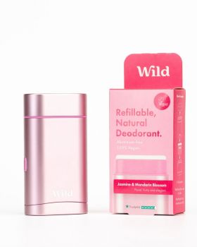 Wild Refillable Natural Deodorant Jasmine & Mandarin Blossom 40 g