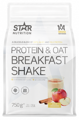 Star Nutrition Protein & Oat Breakfast Shake Apple/Cinnamon 750 g