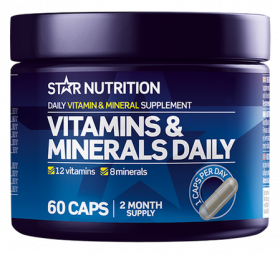 Vitamins & Minerals Daily 60 kapsler