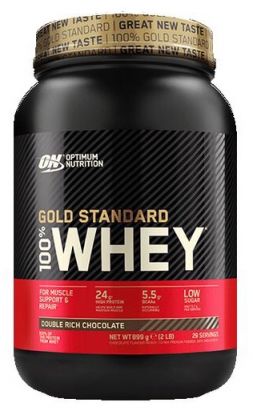 100% Whey Gold Standard, 908 g - Double Rich Chocolate