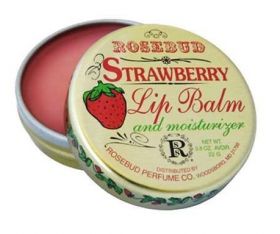Rosebud Lip Balm Strawberry boks 22g