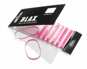 Blax hårstrikk rosa 4 mm 8 stk