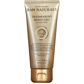 RAW Naturals Transparant Shaving Gel 100ml
