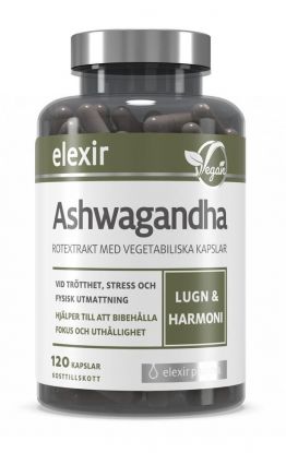 Elexir Pharma Ashwagandha kapsler 120 stk