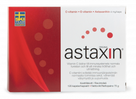 Astaxin vitamin C 120 kapsler 