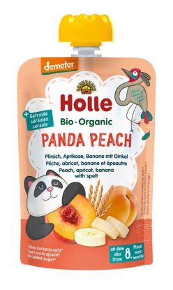 Holle Smoothie Panda Peach 100g