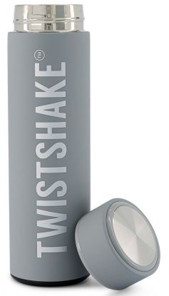 Twistshake Termos Flaske 420 ml Grå