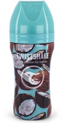 Twistshake Anti-kolikk Rustfritt stål 330 ml Kokos