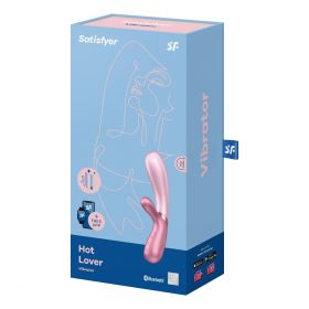 Satisfyer Hot Lover Pink vibrator 1 stk