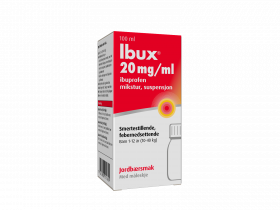 Ibux 20 mg/ml mikstur jordbær 100 ml