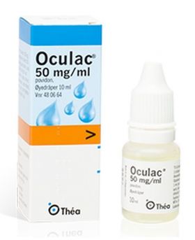 Oculac Øyedråper 50 mg/m 10ml