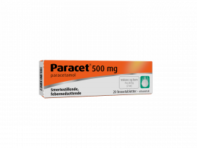 Paracet 500 mg brusetabletter 20 stk