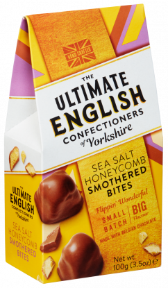 The Ultimate English Seasalt Honeycomb sjokoladebiter 100 g