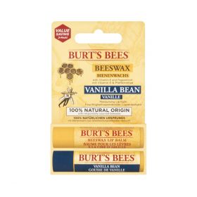 Burt's Bees Lip Balm Duo Autumn Edition Beeswax & Vanilla 2 stk