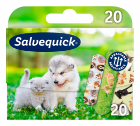 Salvequick Animals plaster 20 stk