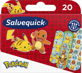 Salvequick Pokémon plaster 20 stk