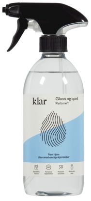 Klar Glass og Speil Spray 500ml