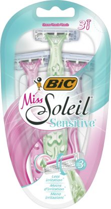 Bic Barberhøvel Miss Soleil Sensitive 3stk