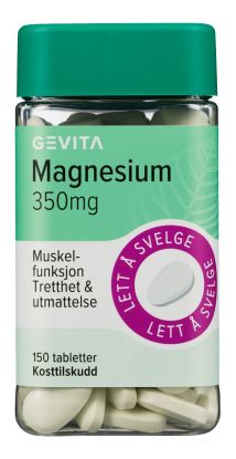 Gevita Magnesium 350 mg tabletter 150 stk