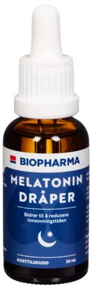 Biopharma Melatonin Dråper 30ml