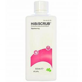 Hibiscrub 40 mg/ml oppløsning 500 ml